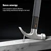JIMIHOME Claw Hammer Household Woodworking Hammer Multi-Function Hammer Non-Slip Pulling Nail Tools 5