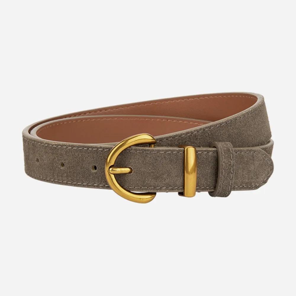 Women's Suede Leather Belt