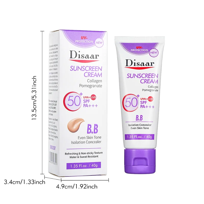 Revitalizing Sunscreen BB Cream Concealer Body Amp Face Protection Moisturizing Skin Repair For Burned
