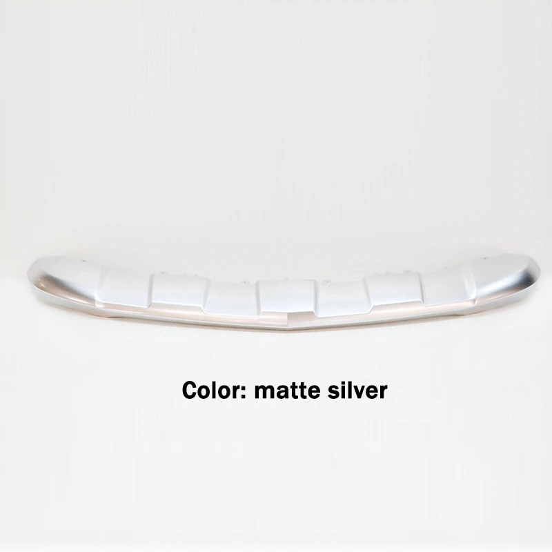 Front stoßstange Lippen Chrom Chrom Trim Spoiler Diffusor 
