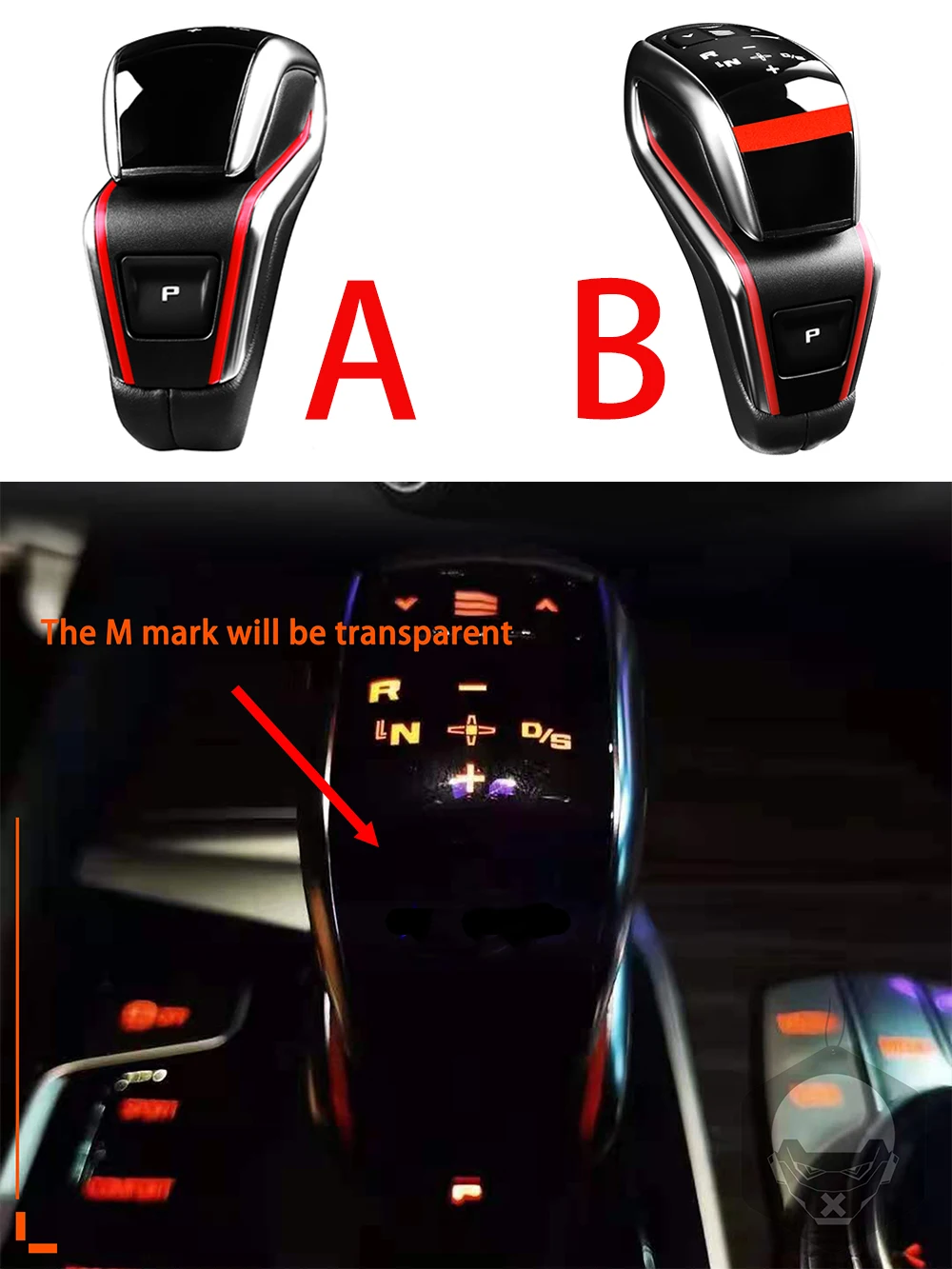 Manufacturer Supply Gear Shift Knob For BMW 5 6 7 Series G30 G31 G11 G12 X3 G01 G08 X4 G02 Gearbox G Chassis M 5 Shifter