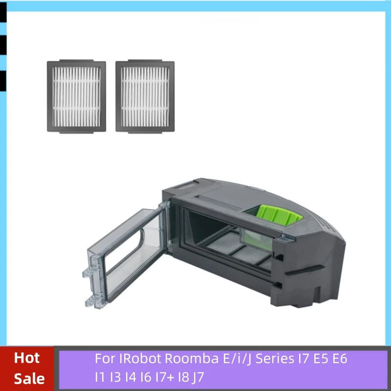 Reposição de Aspirador de pó Filtro Caixa Caixa Caixa para Irobot Roomba e i j Série i7 e5 e6 i1 i3 i4 i6 i7 Mais i8 j7 Peças de