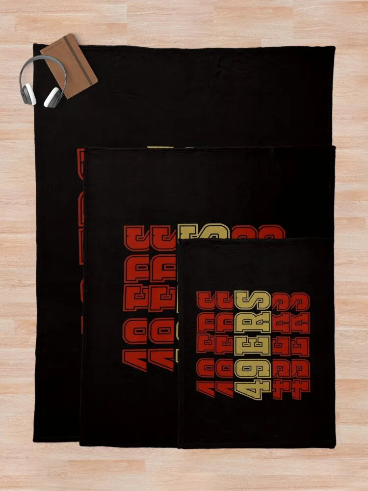 49 ers - 49ers logo - 49ers gifts - gift idea 49ers Throw Blanket knitted double blanket for summer sofas 5