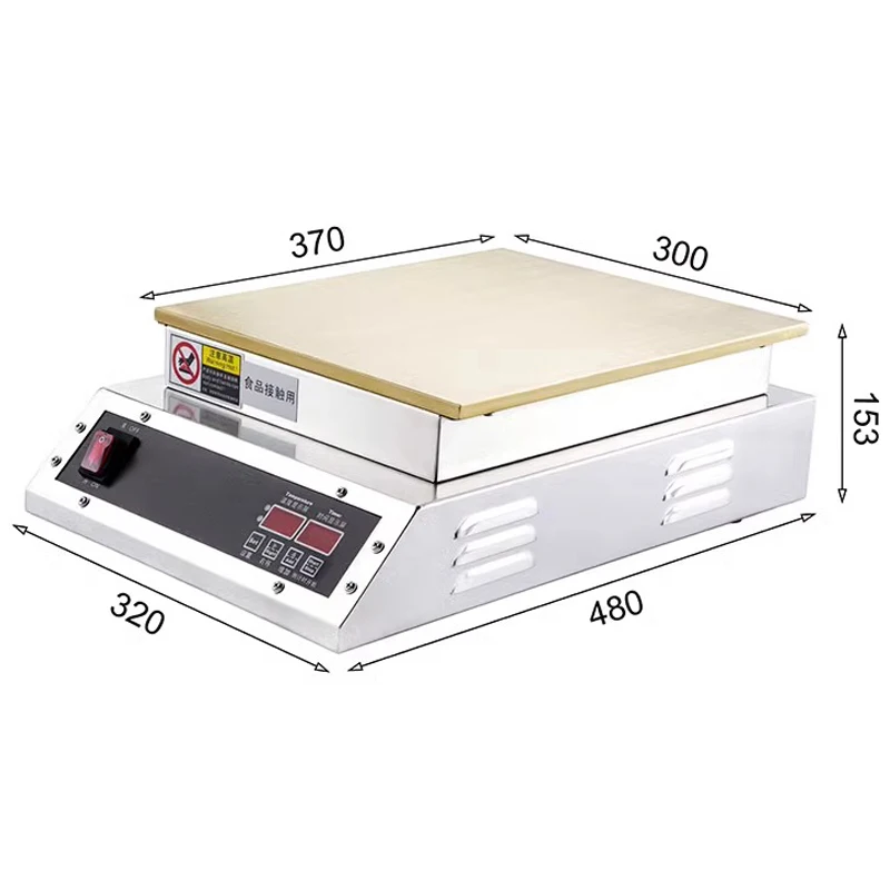 Soufflé Maker Souffle Machine 1400W Double Plates Fluffy Japanese Souffle Pancakes Maker Fluffy Pancake Schwa Machine 5