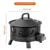 17.3 inch Portable Propane Fire Pits Gas Fire Pit Bowl for Outside with Lid Handle Smokeless Gas Firebowl Ideal for Camping Pat 2