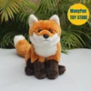 Realistic Red Fox High Fidelity Cute Plushie Vulpe Plush Toys Lifelike Animals Simulation Stuffed Doll Kawai Toy Gifts For Kids 1