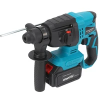 Cordless Brushless 1-1/8" SDS-Plus Rotary Hammer Drill-2-in-1 Multi-functional Heavy Duty Hammer Drill with Safety Clutch 1