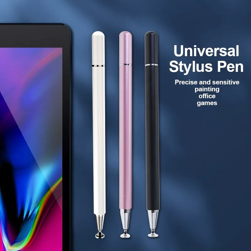2pcs Universal Stylus Pens for Drawing Tablets Mobile Devices Precise and Capacitive Screen Pens Office Stylus Sensitive Pen 1