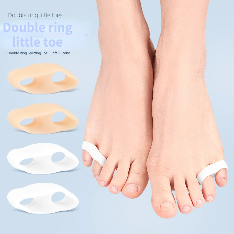 

Small toe valgus separation separator, female large foot bone device, small toe sleeve SEBS pad corrector