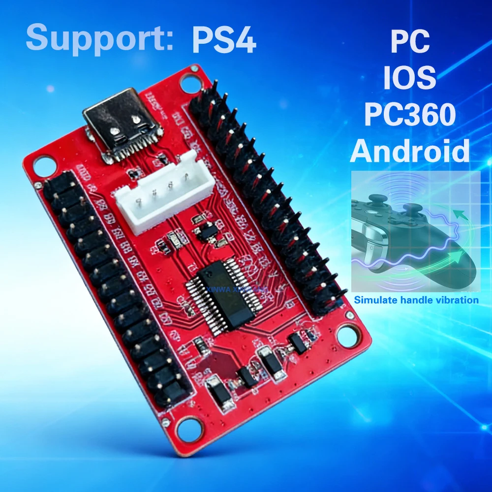Usb Game Controller Module Wholesale Mini Game Controller Type C Usb Board Encoder Arcade ...