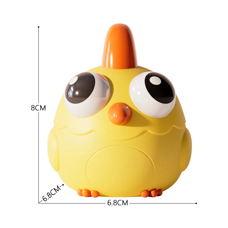 4PCS Funny Anti-Stress Pop Out Eyes Fidget Toy Squishy Kawaii Animal Squeeze Stress Relief Sensory Toy For ADHD Kids Adults 6