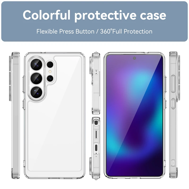 Vibrant Transparent Silicone Case