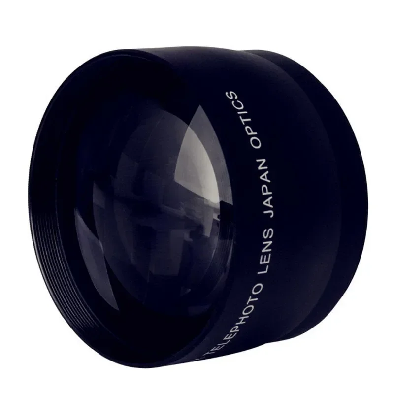 Telephoto Lens 58MM 2X Magnification Universal for Cameras Accessory