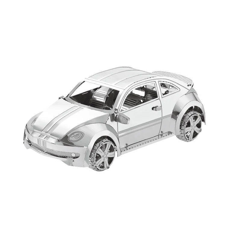 3D Metal Puzzle BEETLE car model KITS Assemble Jigsaw Puzzle Gift Toys For Children