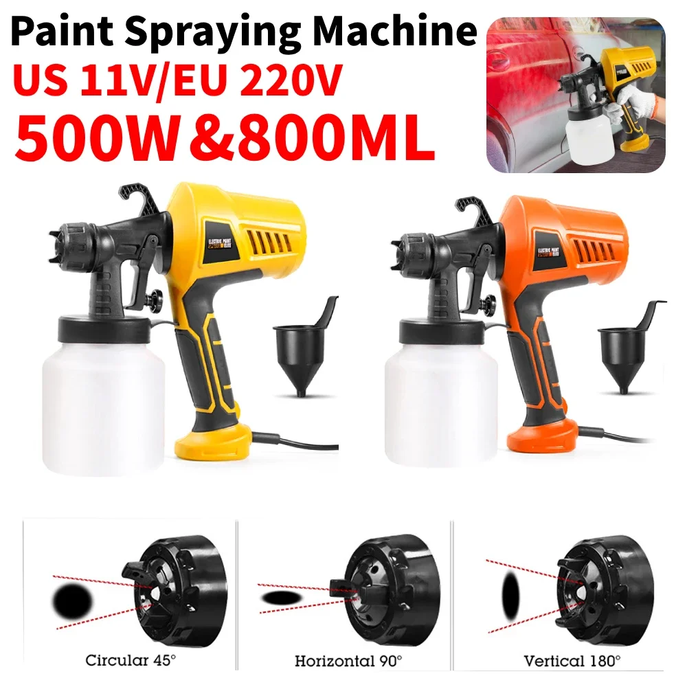 800MLPaintSpraygun500WHighPressureHighPowerPaintingSprayGun