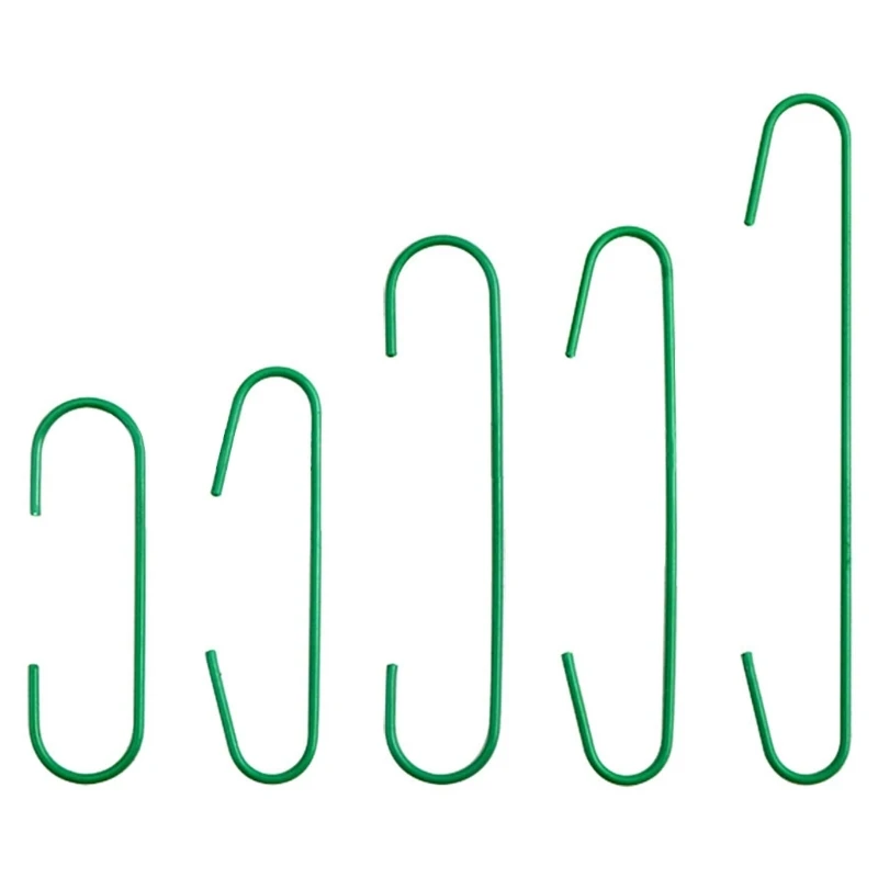 

100 шт., крючки для рождественских украшений, крючок в форме буквы «сделай сам», подвесной крючок для рождественской елки, для