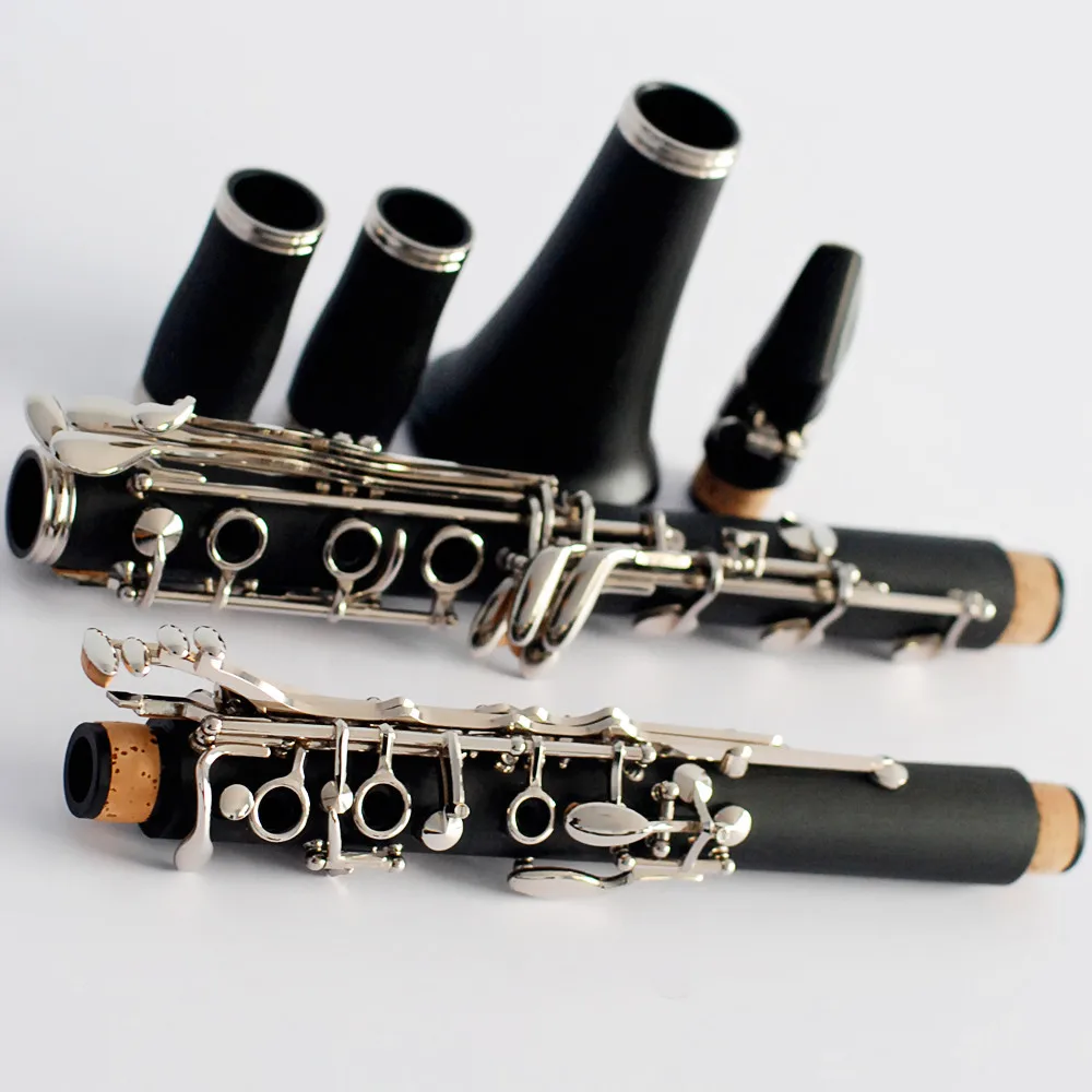 French System G Clarinet Hard Rubber Instrument