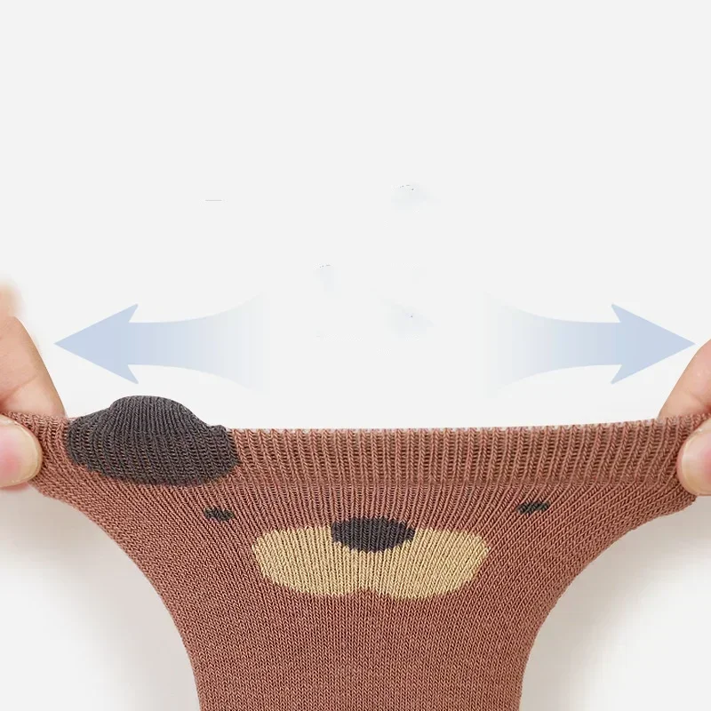 New Autumn Warm Newborn Sock for Boy Girl Sweet Cartoon Indoor Toddler Non-slip Floor Sock Winter Thicken First Walker Sock