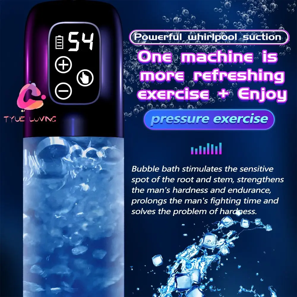 Electric Penis Water Pump Rechargeable Automatic Male Enlargement Erection Extend Device penis pump,penis enlargement