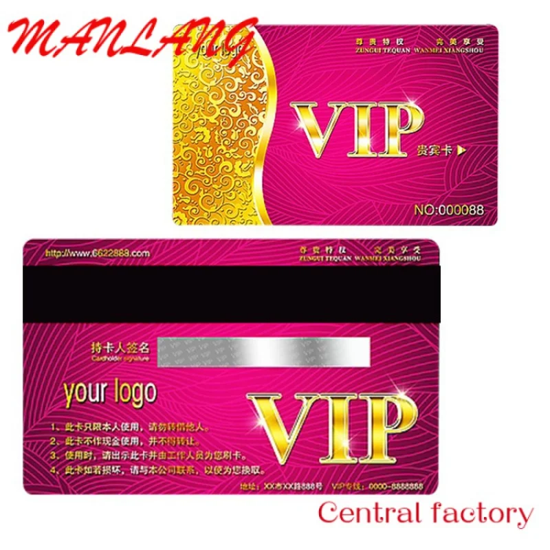 Custom  Custom Pvc Plastic Id Gift Barcode  Hico Magnetic Strip Cards For NFC Business VIP RFID Plastic Card loyalty card custom plastic barcode credit membership card gift cards printing business cards print barcode free emboss numbe