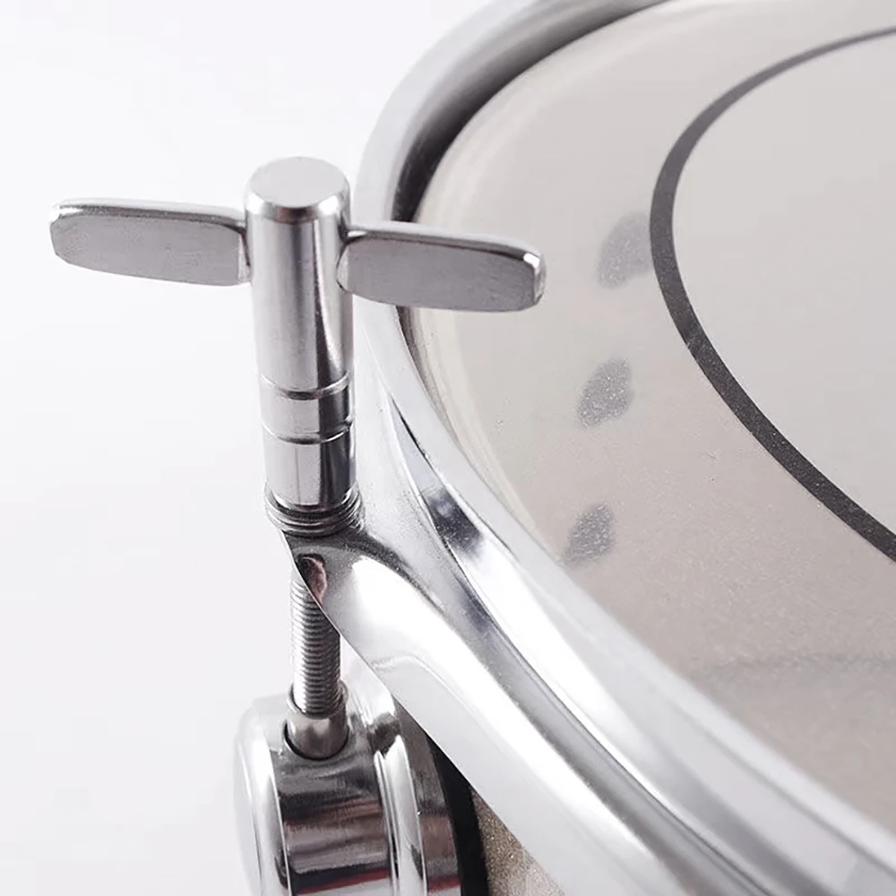 Z-Shaped Silvery Drum Tuning Key - Quick Disassembly & Installation Tool