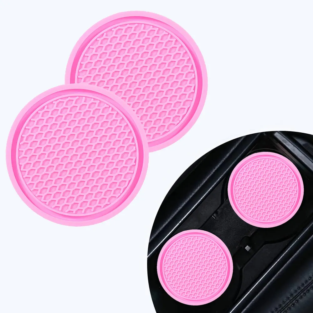 Universal Water Absorber Cup Holder Car Interior Accessories Silicone Car Interor Stand PVC Non-slip Auto Cup Holder