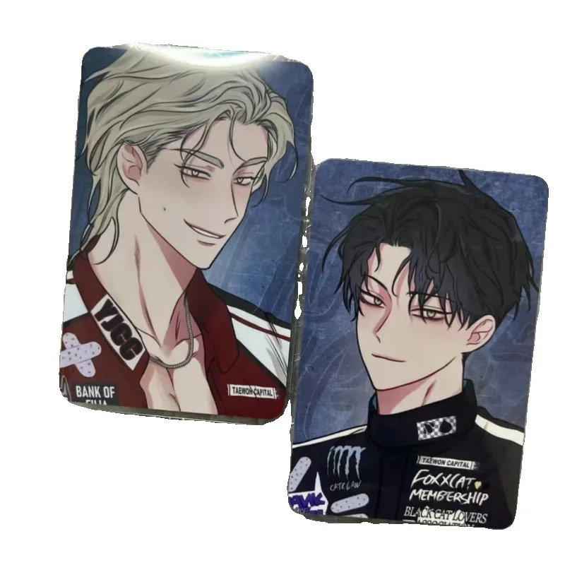 Low Tide in Twilight Anime Kim EuiHyun Small Card Photo Cards for Girls Friends Gift DIY Postcard Bookmark Accessory 2pcs