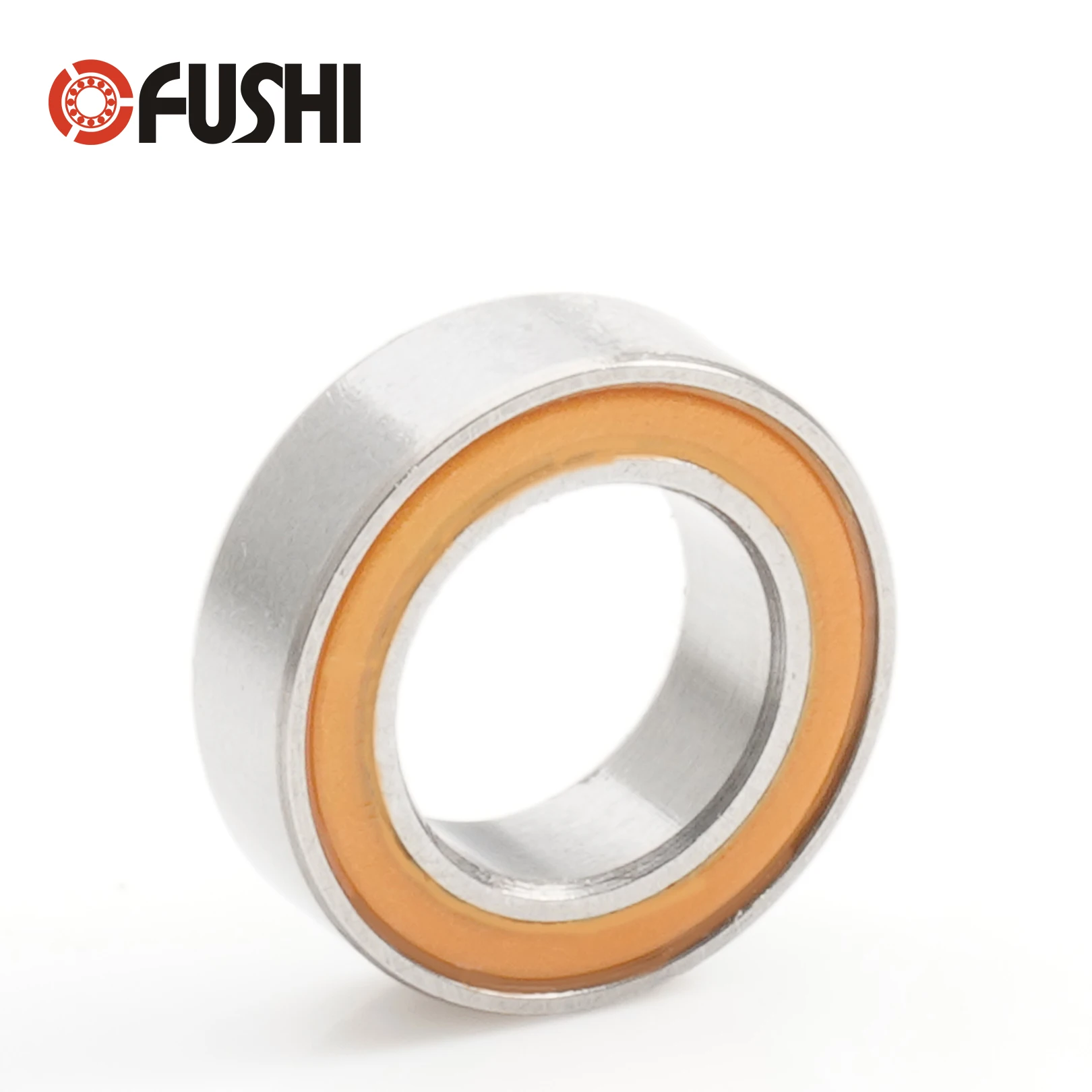 MR106RS Bearing 10PCS 6X10X3 mm ABEC-3 Miniature MR106-2RS Ball Bearings Orange Sealed MR106 2RS Bearing
