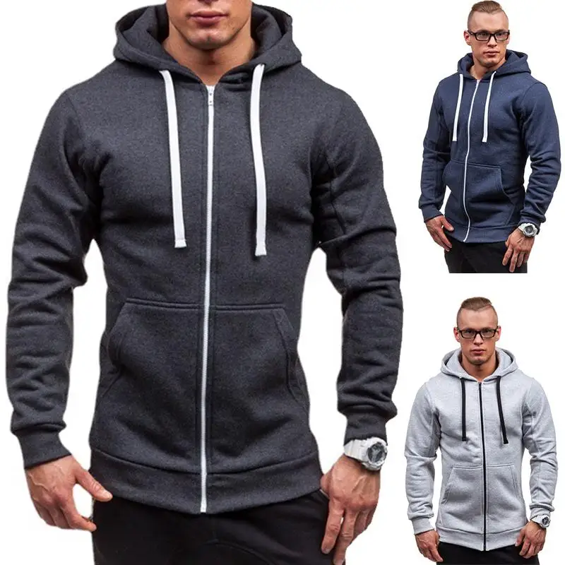 

Mrmt 2023 New Men Hoodies Sweatshirts Zipper Hoodie Men Sweatshirt Solid Color Man Casual Hoody Sweatshirts for Male Sweatshirts