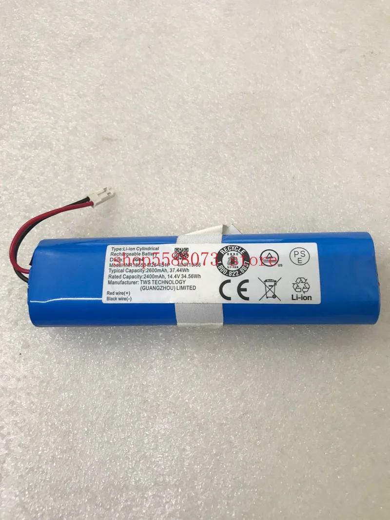 

New 2600mAh Battery 37.44Wh M26-4S1P 4INR19/66 For ECOVACS Robot Vacuum Cleaner