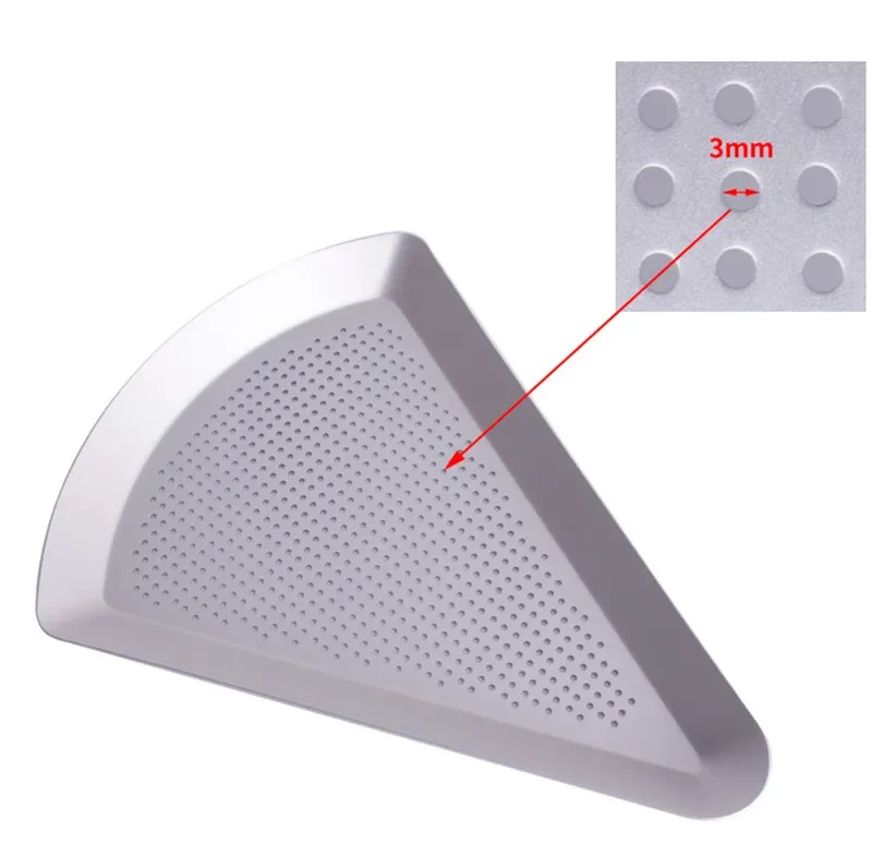 triangle pizza hole pan Tray Nonstick Baking accessories Plate Dish Holder Bake ware Baking Tool Pizza Pancake Screen Metal Pan