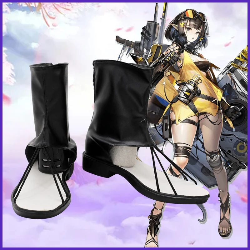 

Fulujiacos Arknights Eunectes Cosplay Shoes Boots Game Anime Carnival Party Halloween Chritmas