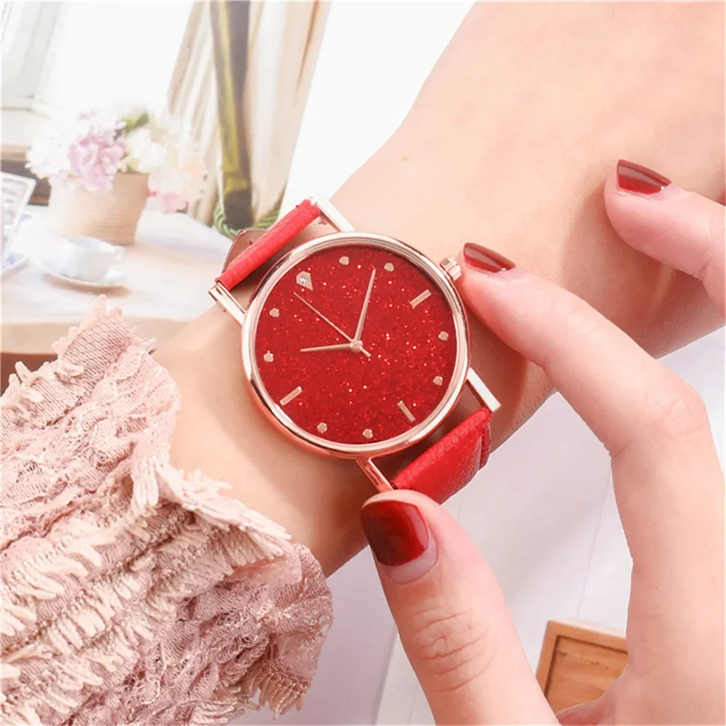 Women Wristwatch Round Dials Dress Clock Orologio Da Donna Luxury Watches Quartz Watch Stainless Steel Dial Casual Bracele Watch