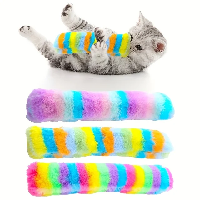 Interactive Cat Toy Plush Pillow Cat Chew Toy Squeak Toy Sound Catnip Toy Cat Supplies Pet Cute Kitten Teeth Grinding Cat Pillow Interactive Cat Toy Plush Pillow Cat Chew Toy Squeak Toy Sound Catnip Toy Cat Supplies Pet Cute Kitten Teeth Grinding Cat Pillow