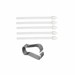 Universal Stylus Replacement Nibs for Samsung Galaxy Tablets (White)