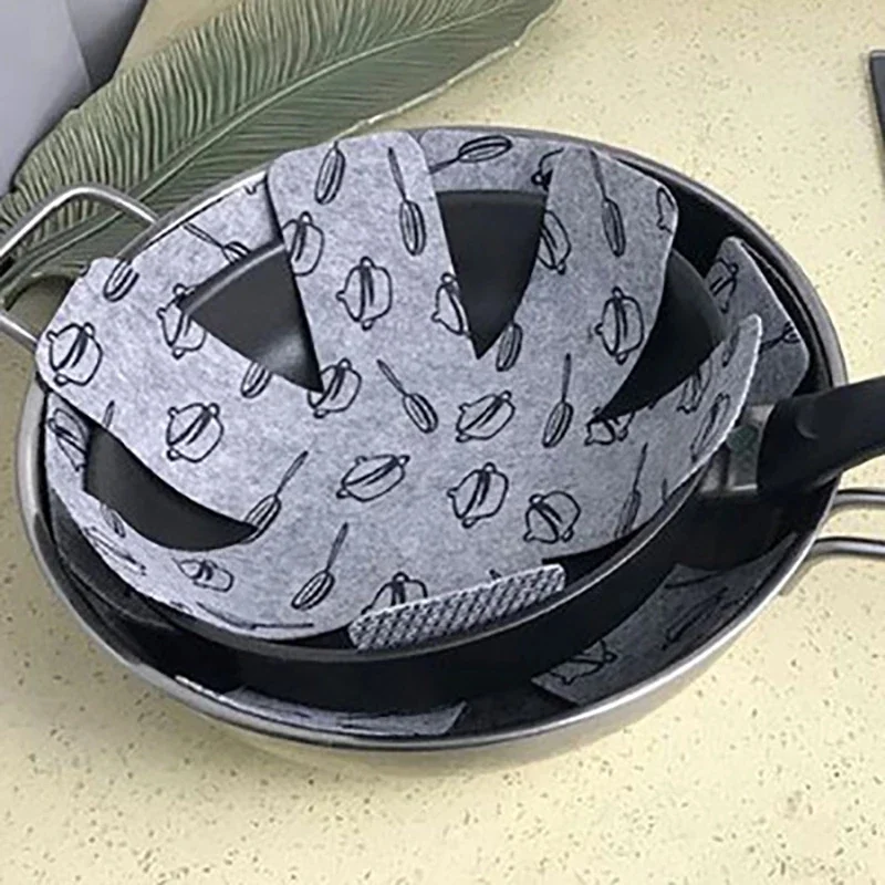 5/1pcs Non-stick Protection Pad 38*38cm Divider for Pad Pan to Prevent Scratching Separate and Protect Surfaces for Cookware cookware protection pad