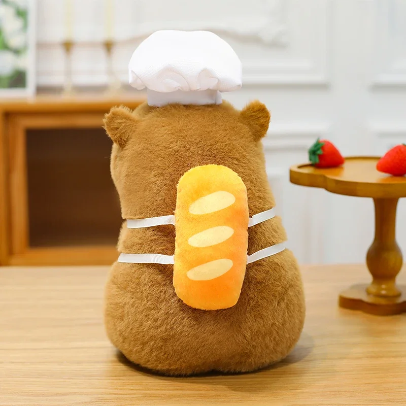 Capybara Plush Toy - Soft, Fluffy Decorative Pillow