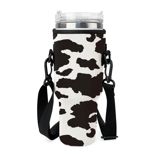 Water Bottle Holder with Padded Shoulder Strap