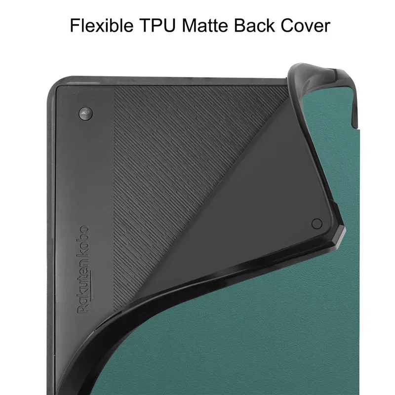 Smart eBook Case with Pencil Holder and Multi-Folding Stand
