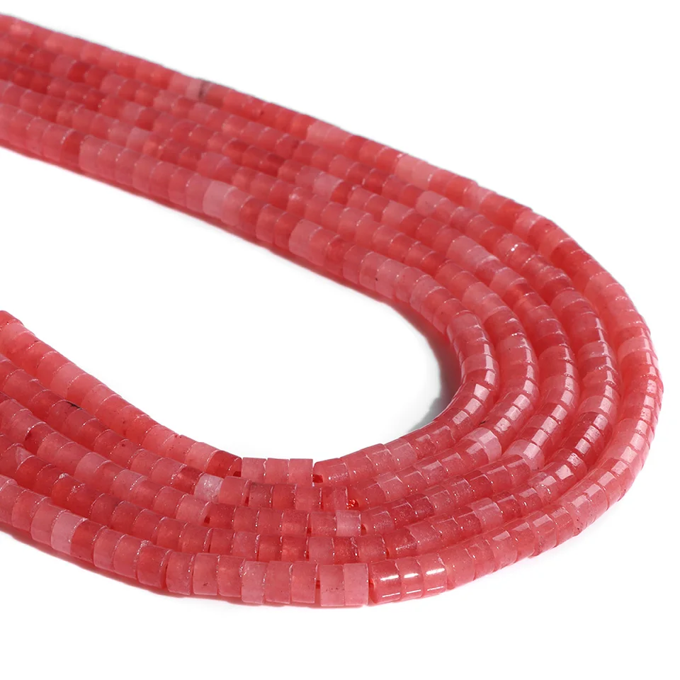 Stone Beads For Jewelry Making 2x4mm Multicolor Faceted Natural Gemstone Rondelle Beads - Wholesale Loose Beads For Jewelry Gemstone Beads For Jewelry Making - Foto 2