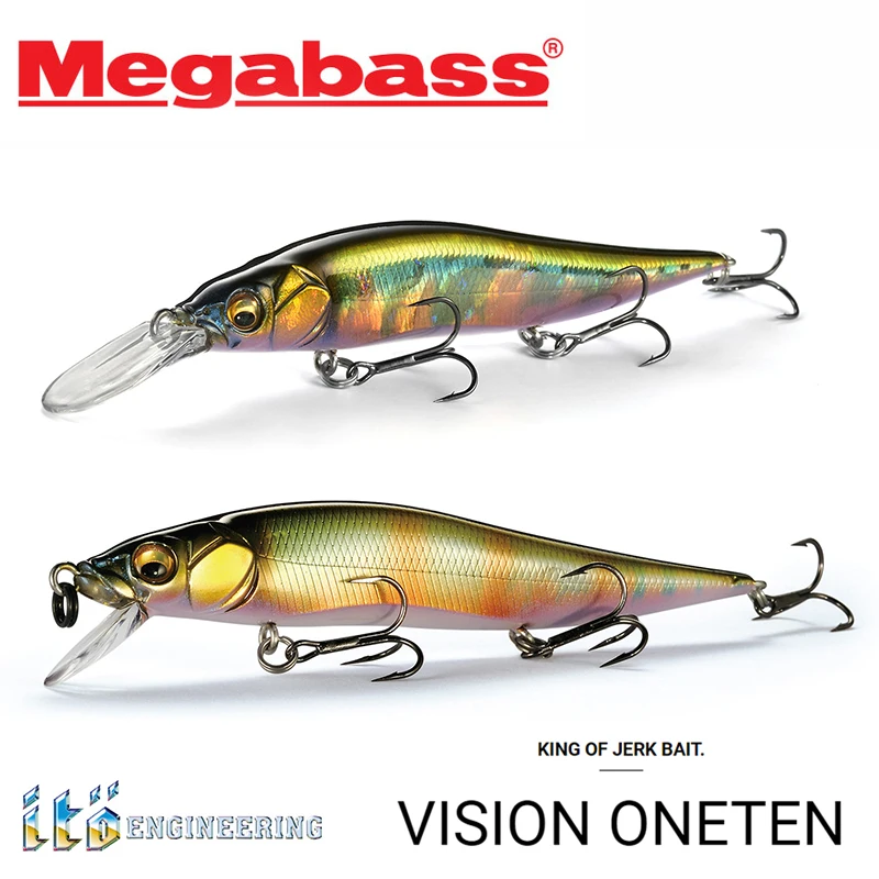 

Megabass VISION ONETEN Slow Floating and Hovering To Stop Minogue Perch