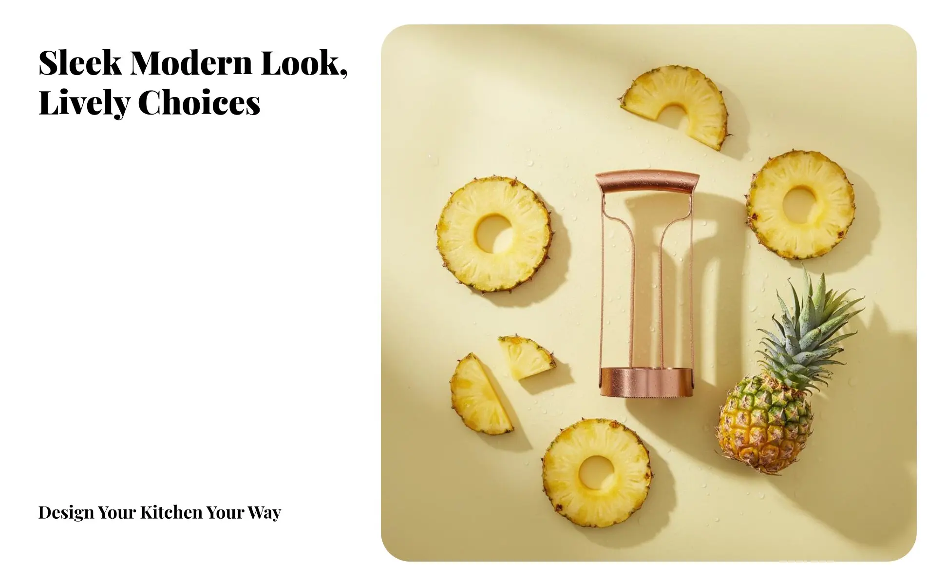 Stainless Steel Pineapple Cutter Cores and Slices Stainless Steel Pineapple Cutter Kitchen Gadget Easy to Use Effort Saving Stainless Steel Pineapple Cutter Cores and Slices Stainless Steel Pineapple Cutter Kitchen Gadget Easy to Use Effort Saving