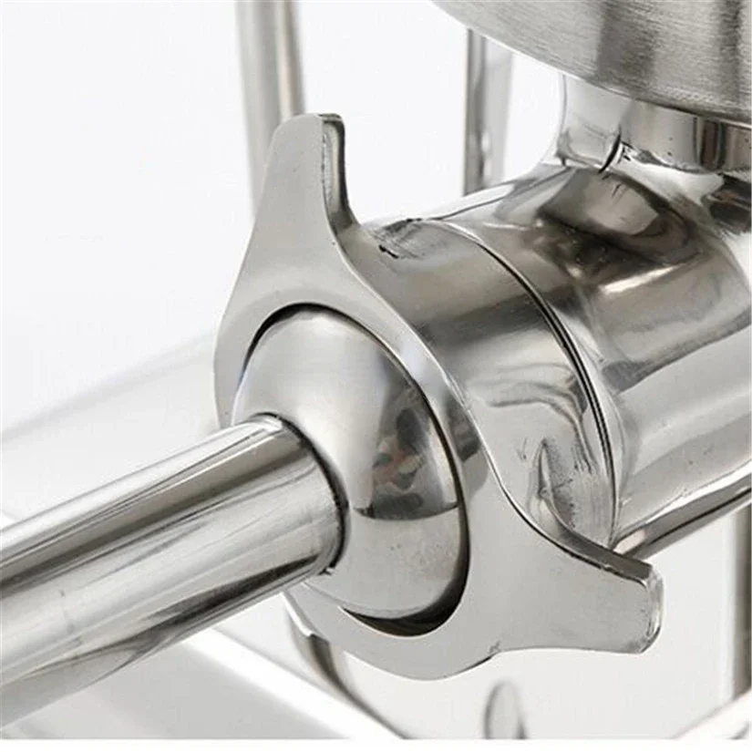 Triângulo Grande Porca Parafuso Peça de Reposição para Churros Acessório da Máquina Substituição Manual Salsicha Stuffer Aço Inoxidável Pcs