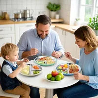 Ensemble d'alimentation pour bébé en silicone avec assiette en acier inoxydable personnalisable, bol à ventouse, assiettes, cuillère, fourchette, tasse – Cadeau créatif pour enfants sans BPA 6