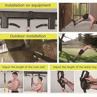 P3-2 & P3-3 Trx Adjustable Suspension Training Belt - Multi-Purpose Resistance Band for Yoga, Fitness & Strength Workouts - Image 5