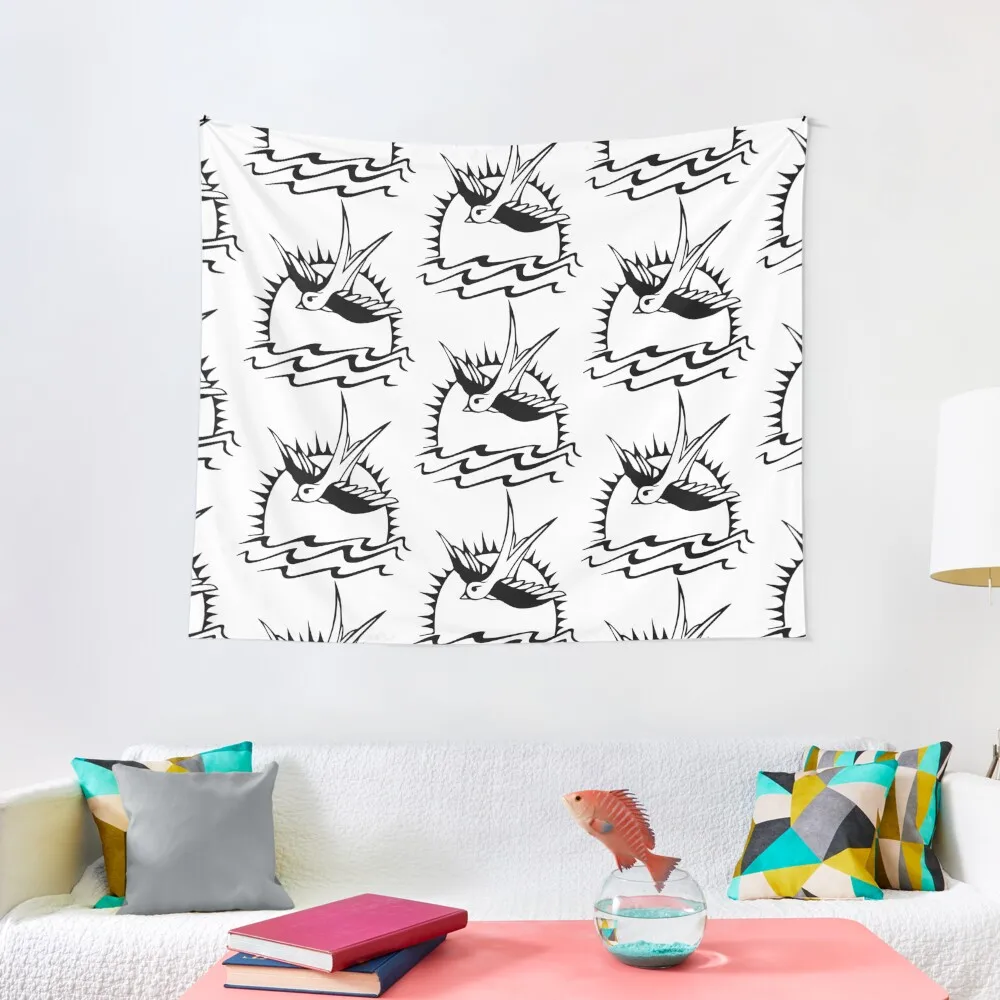 

Sparrow Black Tapestry Room Decor Cute Decorations For Your Bedroom Decorative Wall Murals
