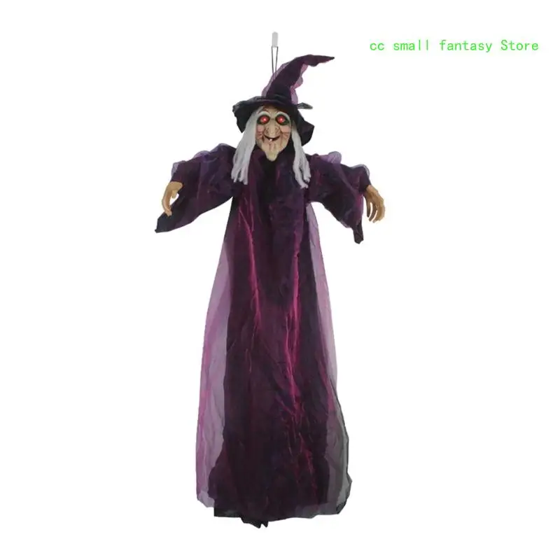 

R3MA Chilling Witch Hanging Ornament with Interactive Sound Effects
