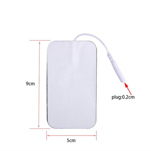 Electrode Patches Massage For Tens Acupuncture Machine Slimming  Muscle Stimulator Pad Conductive Gel Therapeutic Massager Pads 3