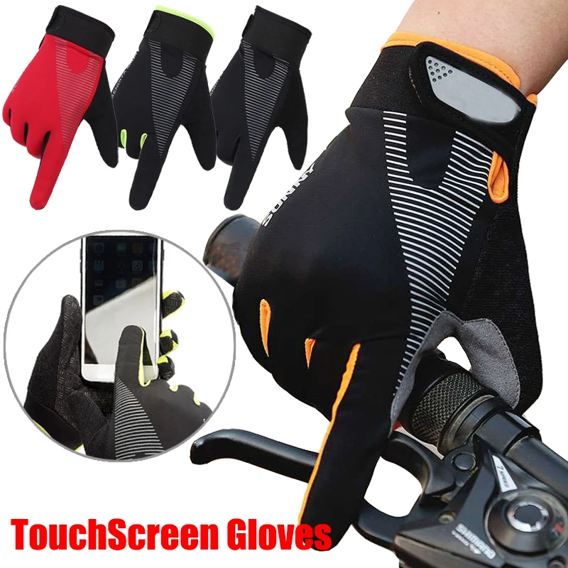 CyclingGlovesTouchScreenBikeGlovesMenWomenGlovesBreathableAnti