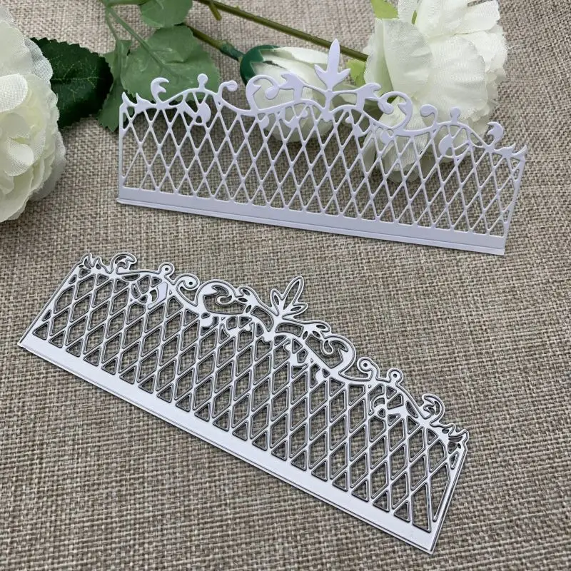 

Lace flower frame card Metal Cutting Dies For DIY Scrapbooking Decorative Embossing Handcraft Die Cutting Template Mold